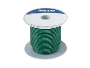 Ancor #10 Green 25ft Spool Tinned Copper