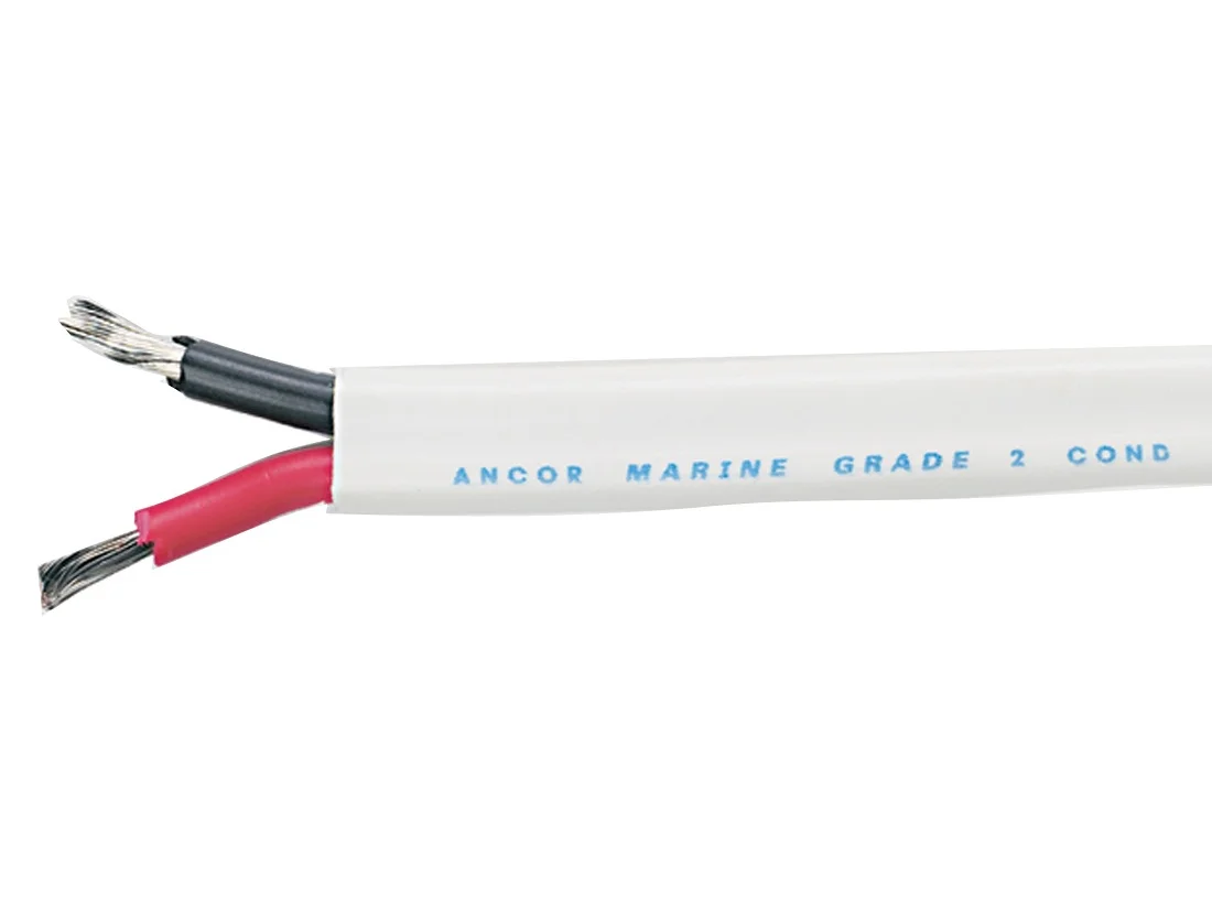 Ancor 8/2 100ft Spool Tinned Copper Duplex Black/Red