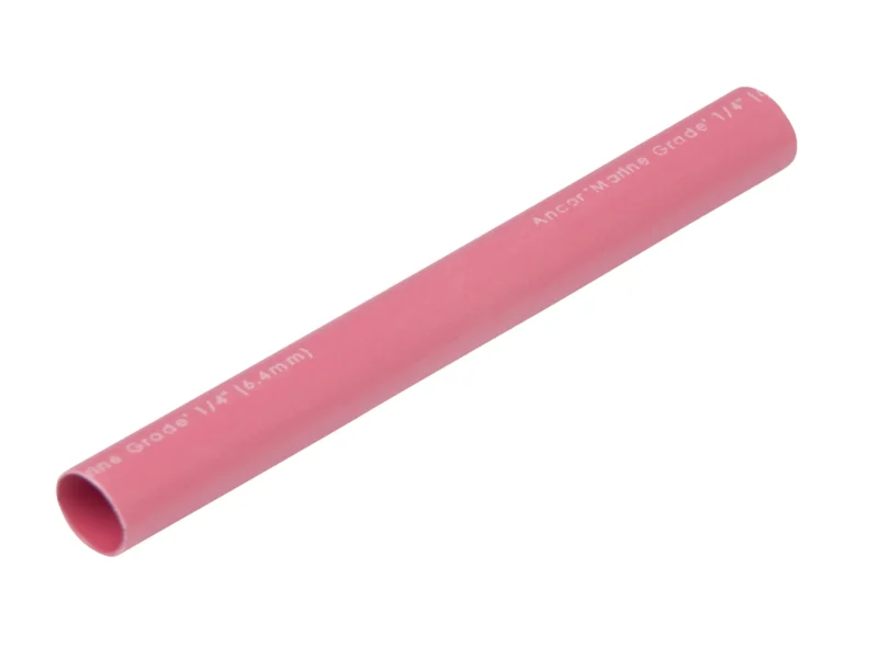 Ancor 1/4in x 48in Red Heat Shrink Tubing
