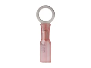 Ancor 22-18 5/16 Ring Terminal heat Shrink Red 100 Pack