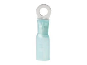 Ancor 16-14 #8 Ring Terminal Heat Shrink Blue 100 Pack