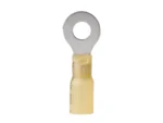 Ancor 12-10 1/4 Ring Terminal Heat Shrink Yellow 100 pack