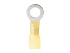 Ancor 12-10 5/16 Ring Terminal Heat Shrink Yellow 100 Pack