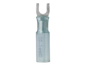 Ancor 16-14 #10 Spade Heat Shrink Blue 100 Pack