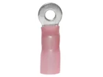 Ancor 8AWG #10 Ring Terminal Heat Shrink Red 25 Pack