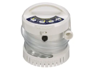 Attwood WaterBuster Portable Pump 200 GPH, 125GPH at 2ft Head, Max Head 4ft