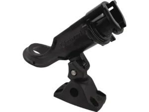 Attwood Heavy Duty Adjustable Bl;ack Rod Holder with Combo Mount