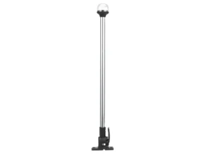 Attwood LightArmor All-Round 20in Aluminum Pole Black Composite Base