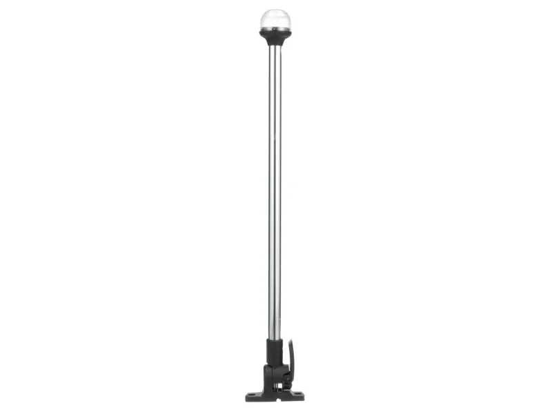 Attwood LightArmor All-Round 20in Aluminum Pole Black Composite Base