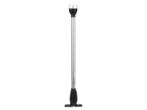 Attwood LightArmor All-Round 20in Aluminum Pole Black Composite Base