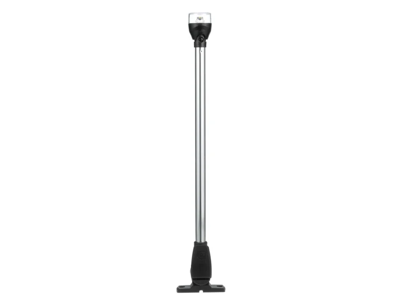 Attwood LightArmor All-Round 20in Aluminum Pole Black Composite Base