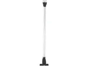Attwood LightArmor All-Round 12in Aluminum Pole Black Composite Base