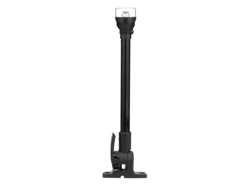 Attwood LightArmor All-Round 12in Black Plastic Pole Black Composite Base