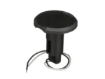 Attwood 910R Series Round Base 2-Pin Black Composite Cover