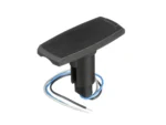 Attwood 910V Series Rectangle Base 3-Pin Black Composite Cover