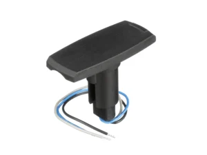 Attwood 910V Series Rectangle Base 3-Pin Black Composite Cover