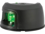 Attwood LightArmor Deck Mount LED Navigation Light 2NM Black Composite Green