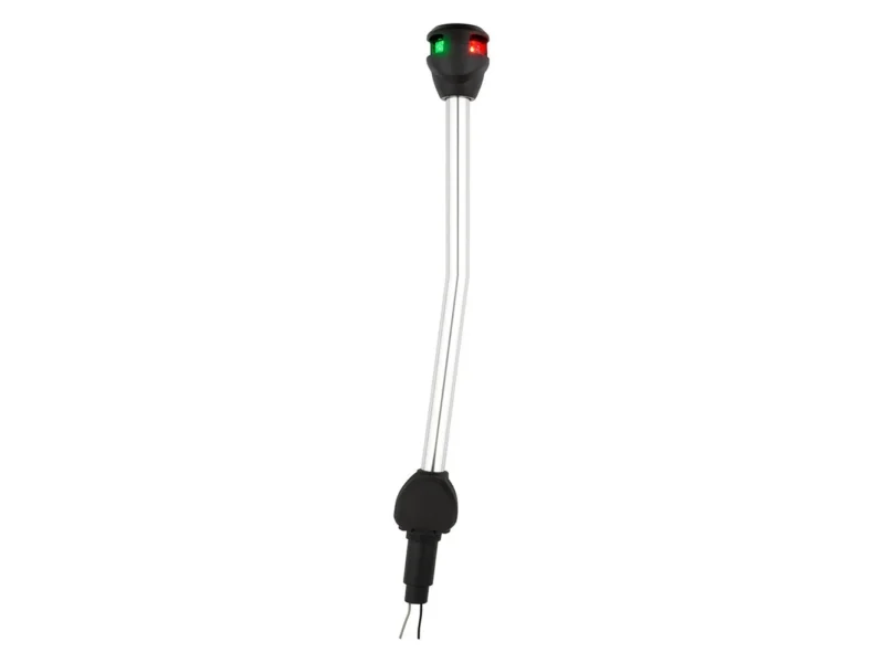 Attwood LightArmor Bi-Color 10in Angled Locking Collar Pole 2-Pin LED