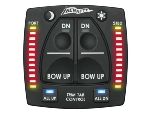 Bennett OBI9000-E Control With Indicator Lights For Bolt Electric Trim Tabs