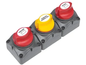 BEP Battery Distribution Cluster Single Engine 2 Dedicated Banks Horizontal