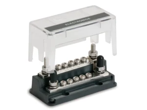 BEP Z Bar 10 Way Buss Bar 4 1/4in Studs 10 5/32 Terminal 200A 50V DC