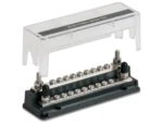 BEP Z Bar 18 Way Buss Bar 4 1/4in Studs 18 5/32 Terminal 200A 50V DC