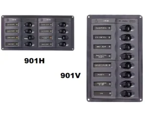 BEP 901H 8 Way DC Circuit Breaker Panel Horizontal