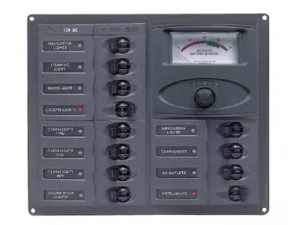 BEP 902-AM 12 Way DC Circuit Breaker Panel