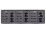 BEP 902NMH 12 Way DC Circuit Breaker Panel Horizontal