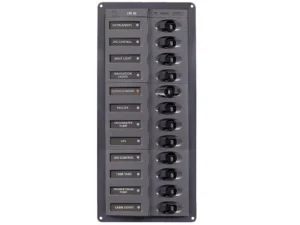 BEP 902NMV 12 Way DC Circuit Breaker Panel Vertical