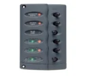 BEP CSP6-F 6 Way Switch Panel Water Proof With Fuse Holder