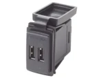 Blue Sea Dual USB 4.8A Charger Port 12/24vDC Switch Mount