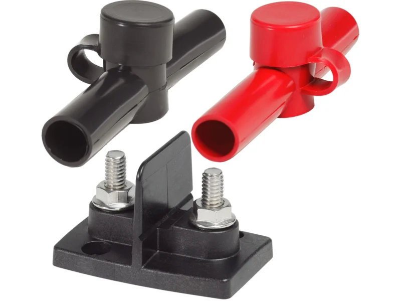Blue Sea PowerPost Dual 2 x 5/16in Studs w/Insulators