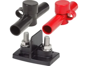 Blue Sea PowerPost Dual 2 x 3/8in Studs w/Insulators