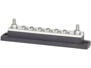 Blue Sea MaxiBus 250A BusBar Two 5/16in-18 Studs and Twelve #10-24 Screws