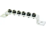 Blue Sea Common 100A Mini Grounding Buss Bar 6-Gang
