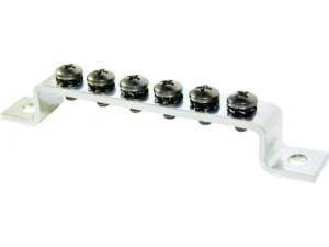 Blue Sea Common 100A Mini Grounding Buss Bar 6-Gang
