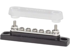 Blue Sea Common 100A MiniBus Five #8-32 Studs With Cover