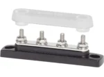 Blue Sea Common 100A MiniBus Four  #10-32 Studs With Cover