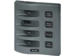 Blue Sea Weather Deck Panel 12v 4 Gang Switch Panel
