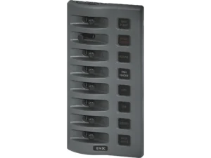 Blue Sea Weather Deck Panel 12v 8 Gang Fuse Panel