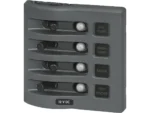 Blue Sea Weather Deck Panel 12v 4 Circuit Breaker Panel