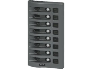 Blue Sea Weather Deck Panel 12v 8 Circuit Breaker Panel