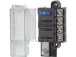 Blue Sea 5045 4-Circuit Fuse Block ST ATO/ATC with Cover