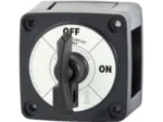 Blue Sea M-Series Battery Switch On/Off Black with Locking Key