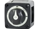 Blue Sea M-Series Battery Switch On/Off Black with Knob