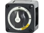 Blue Sea M-Series Battery Switch On/Off Dual Circuit Plus Black