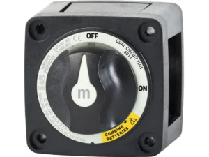 Blue Sea M-Series Battery Switch On/Off Dual Circuit Plus Black