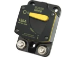 Blue Sea 187-Series 135 Amp Circuit Breaker Surface Mount