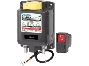 Blue Sea ML-RBS 24vDC 500A Remote Battery Switch With Manual Control Auto Release